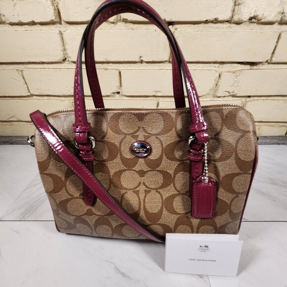 Nwot Coach Rowen Signature C's Crossbody Bag Purse - Picture 2 of 13